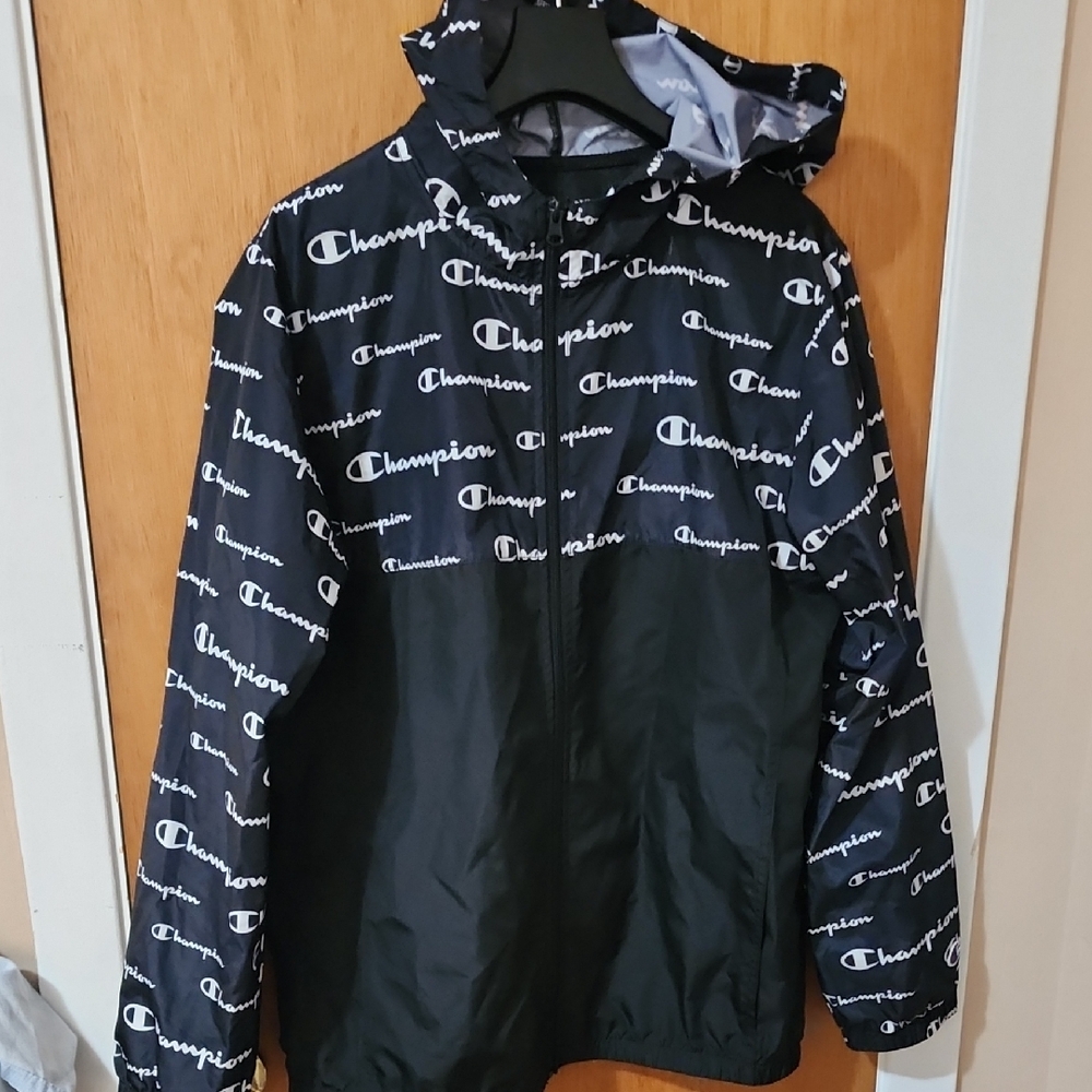 Champion Kids' Black and White Raincoat